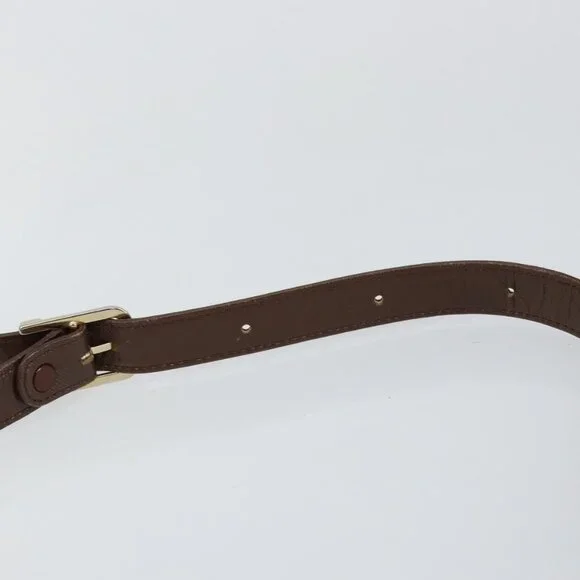 Authentic Burberrys Nova Check Shoulder Bag Canvas Beige Gold - Picture 15 of 16